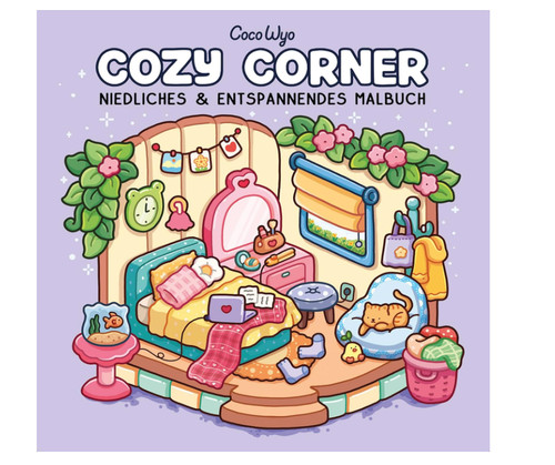 Cozy corner malbuch für - cozy,
