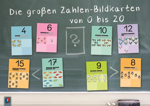 Die großen zahlen bildkarten - die, zahlen-bildkarten