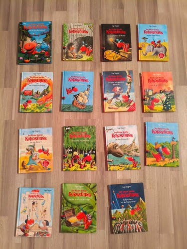 Der kleine drache - drache, kokosnuss